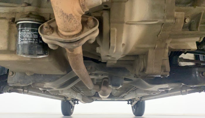 2017 Maruti Wagon R 1.0 VXI, Petrol, Manual, 91,681 km, Front Underbody