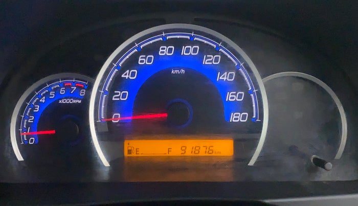 2017 Maruti Wagon R 1.0 VXI, Petrol, Manual, 91,681 km, Odometer Image