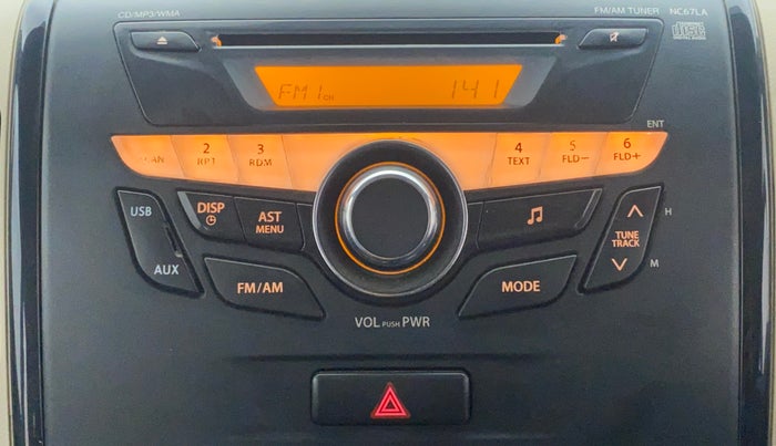 2017 Maruti Wagon R 1.0 VXI, Petrol, Manual, 91,681 km, Infotainment System