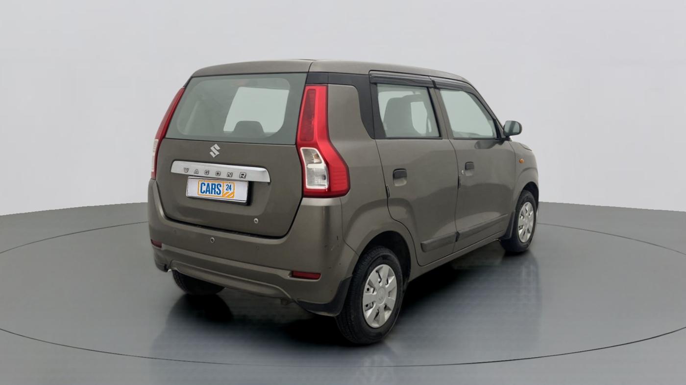 2019 Maruti New Wagon-R LXI CNG 1.0, CNG, Manual, 74,173 km, Right Back Diagonal