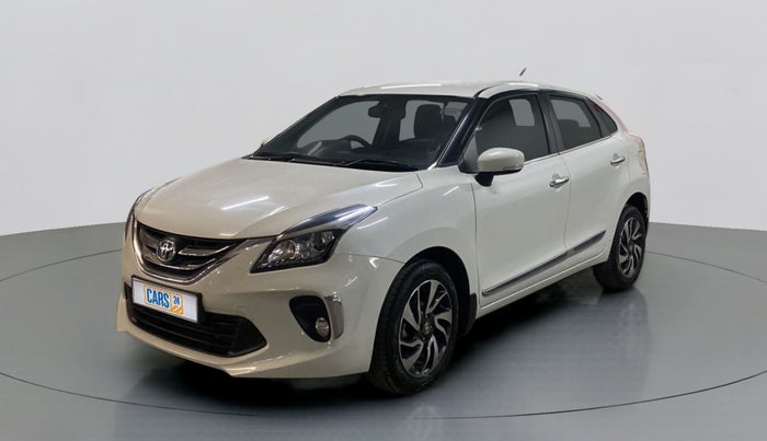 2019 Toyota Glanza V CVT, Petrol, Automatic, 25,313 km, Left Front Diagonal