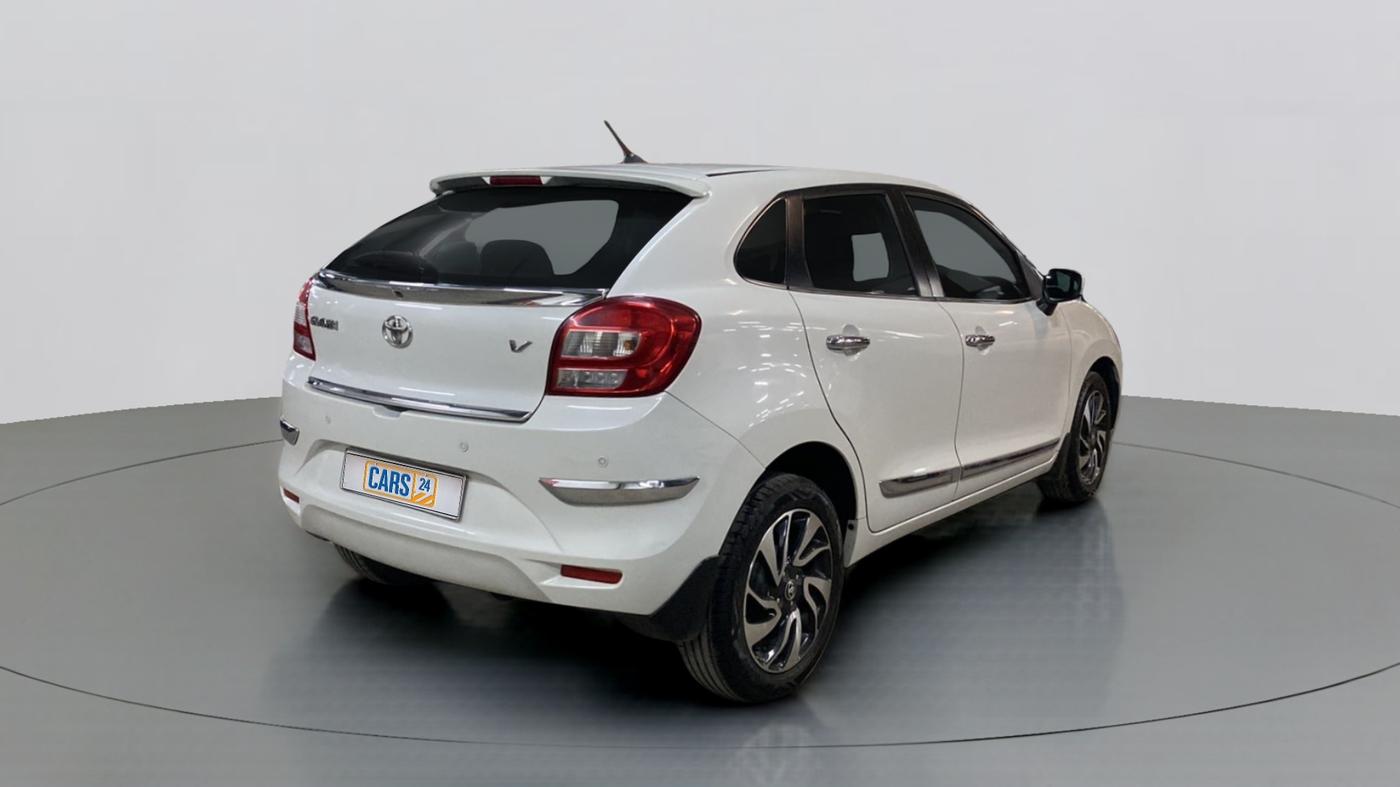 2019 Toyota Glanza V CVT, Petrol, Automatic, 25,313 km, Right Back Diagonal