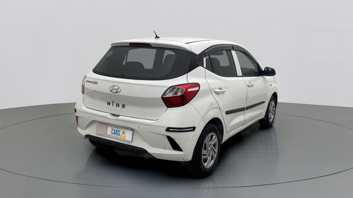2021 Hyundai GRAND I10 NIOS MAGNA 1.2 KAPPA VTVT CNG, CNG, Manual, 50,380 km, Right Back Diagonal