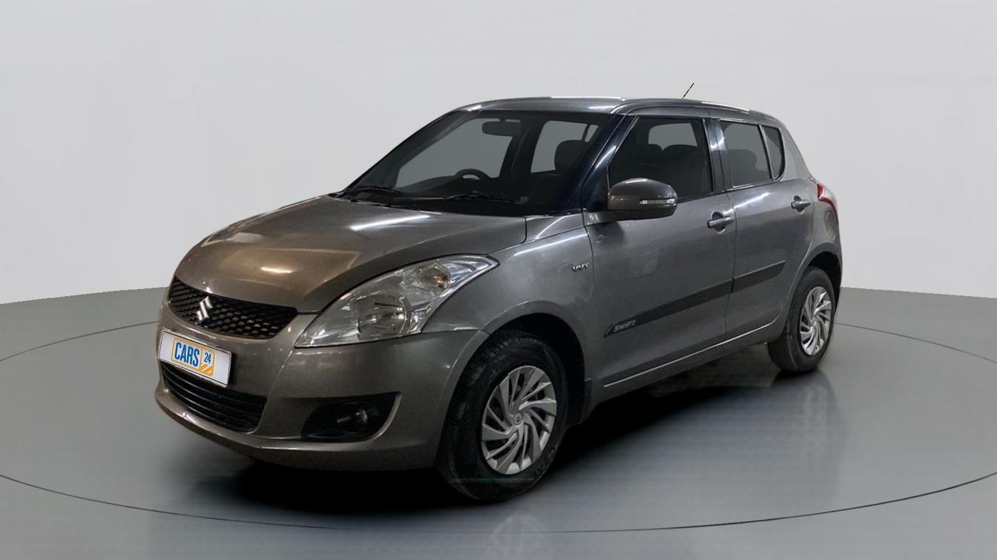 2013 Maruti Swift VXI, Petrol, Manual, 72,437 km, Left Front Diagonal