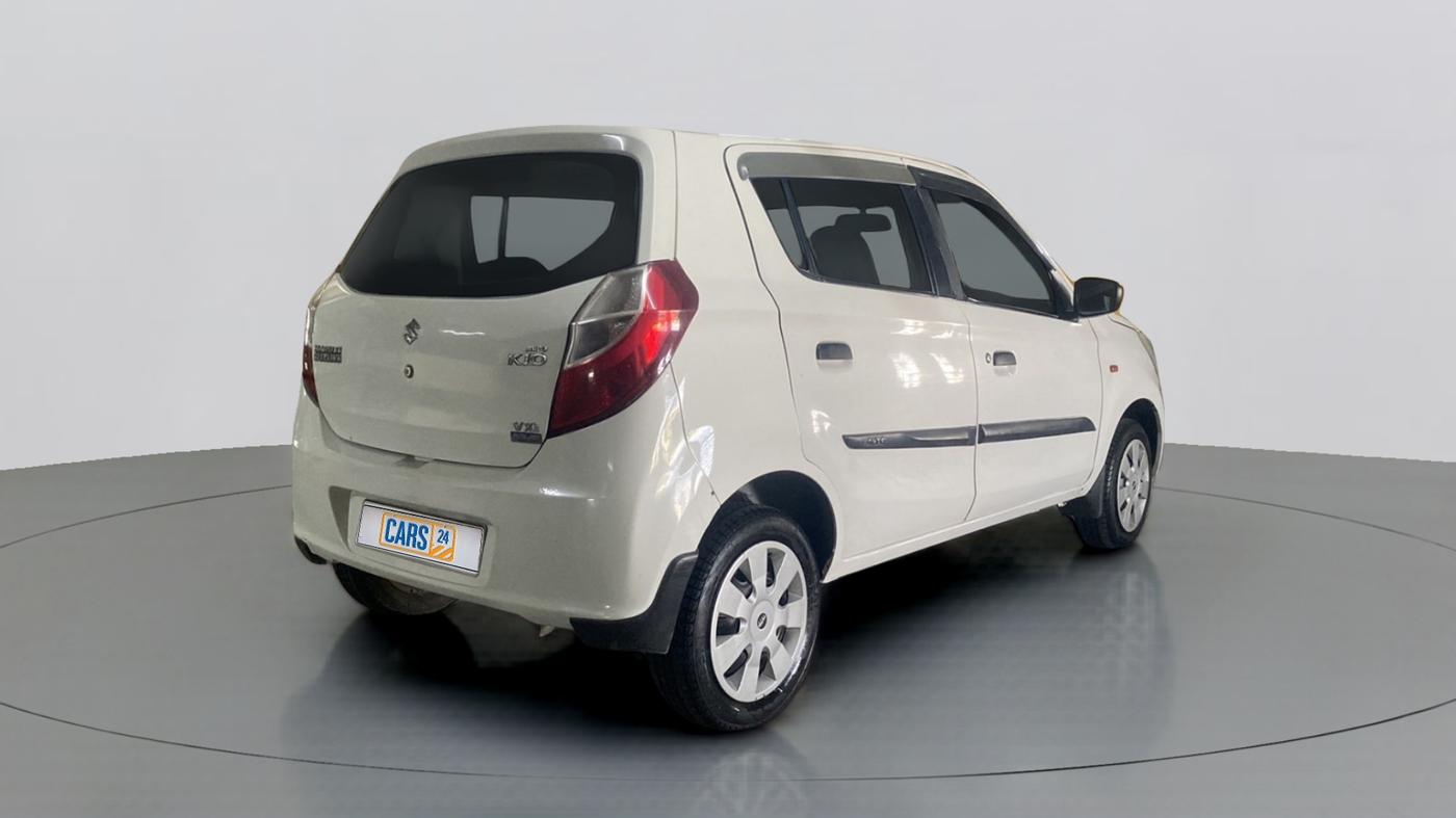 2016 Maruti Alto K10 VXI AMT, Petrol, Automatic, 75,196 km, Right Back Diagonal