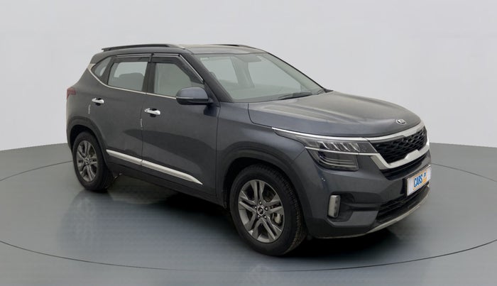 2021 KIA SELTOS HTX 1.5 PETROL, Petrol, Manual, 9,337 km, Right Front Diagonal