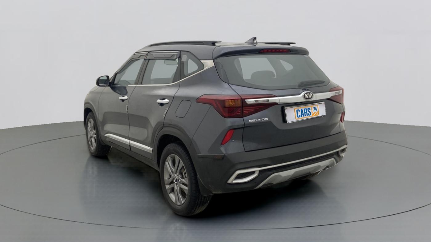 2021 KIA SELTOS HTX 1.5 PETROL, Petrol, Manual, 9,337 km, Left Back Diagonal