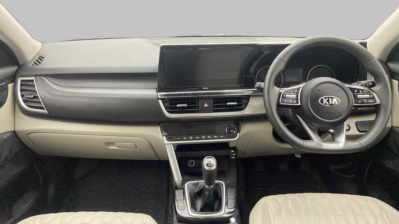 2021 KIA SELTOS HTX 1.5 PETROL, Petrol, Manual, 9,337 km, Dashboard