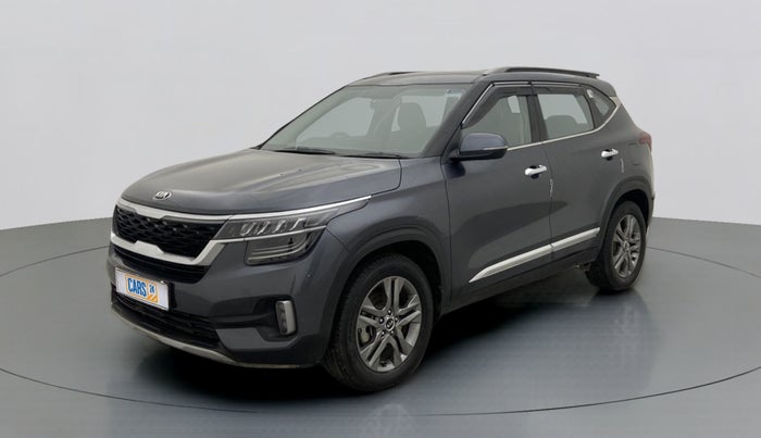2021 KIA SELTOS HTX 1.5 PETROL, Petrol, Manual, 9,337 km, Left Front Diagonal