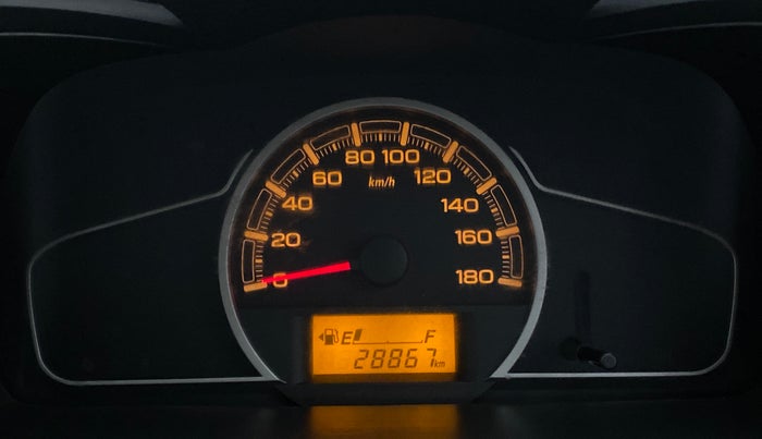 2020 Maruti Alto VXI, Petrol, Manual, 28,867 km, Odometer Image