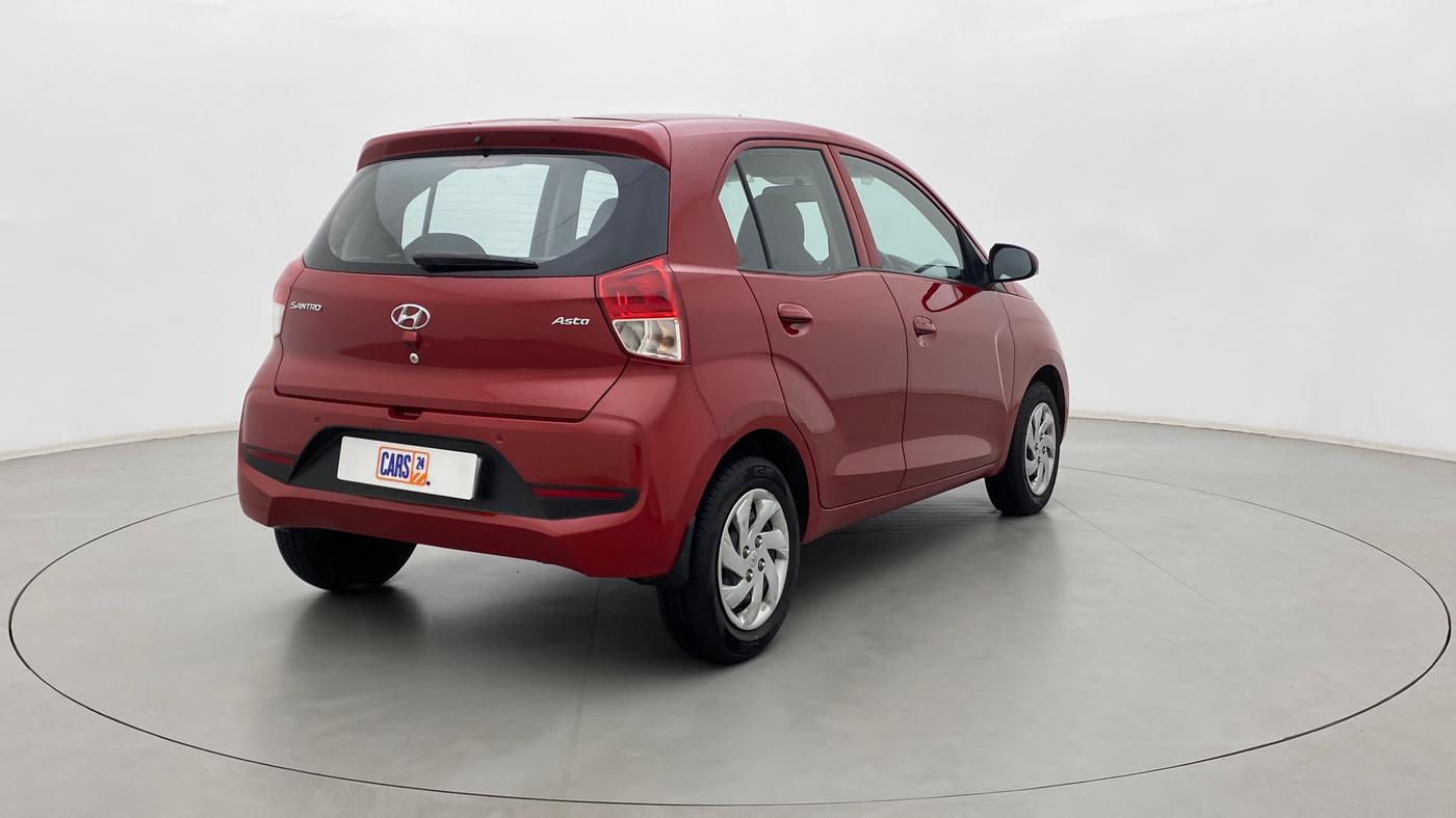 2019 Hyundai NEW SANTRO ASTA MT, Petrol, Manual, 29,389 km, Right Back Diagonal