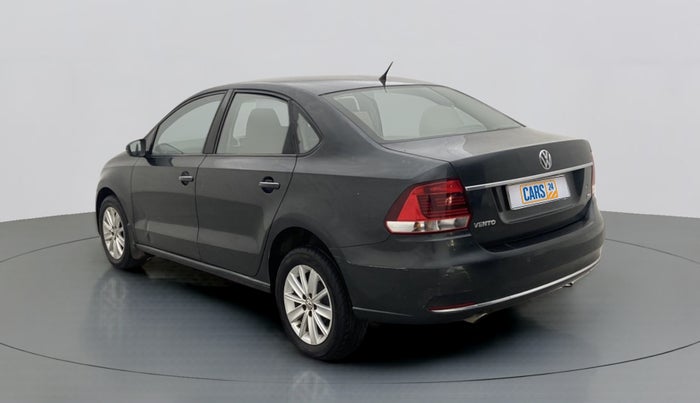 2015 Volkswagen Vento HIGHLINE PETROL AT, Petrol, Automatic, 80,629 km, Left Back Diagonal