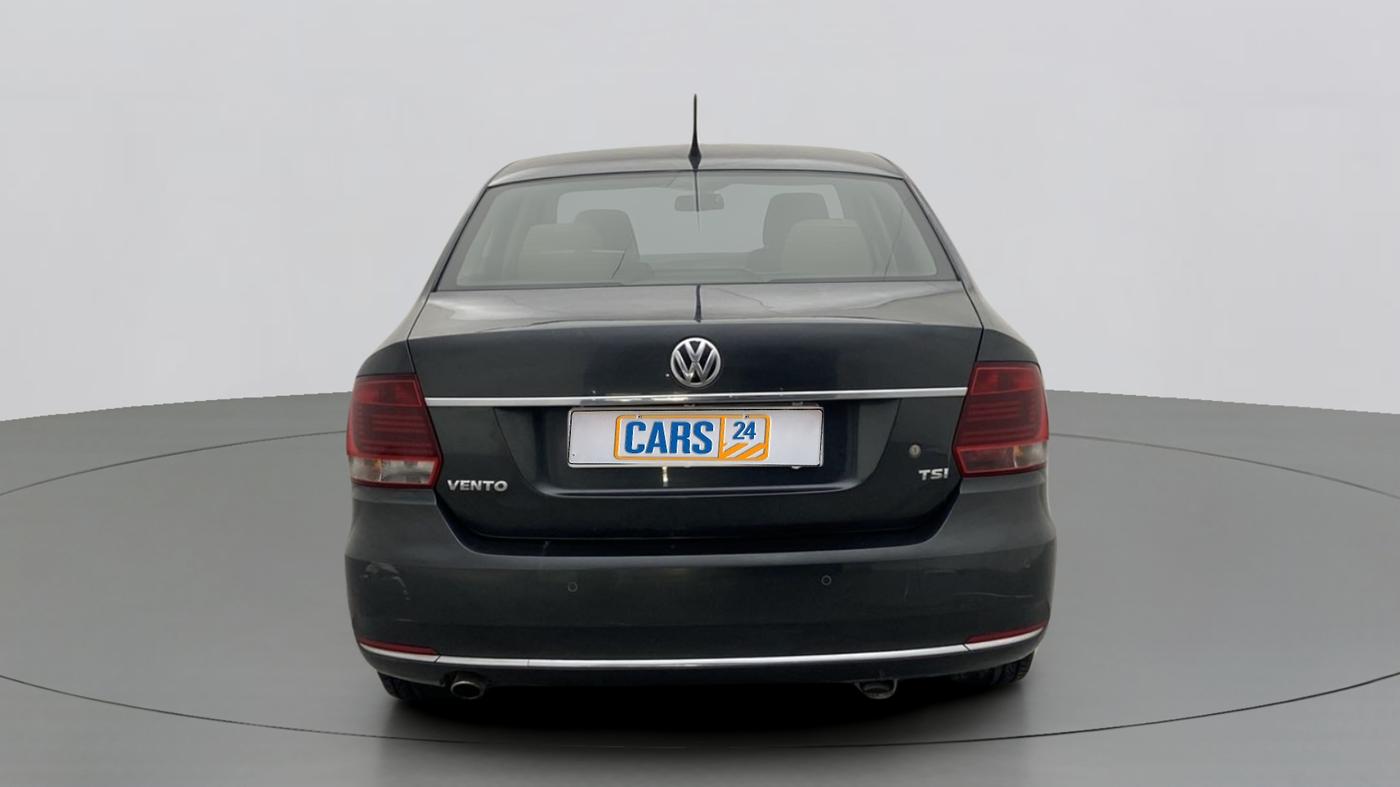 2015 Volkswagen Vento HIGHLINE PETROL AT, Petrol, Automatic, 80,629 km, Back/Rear
