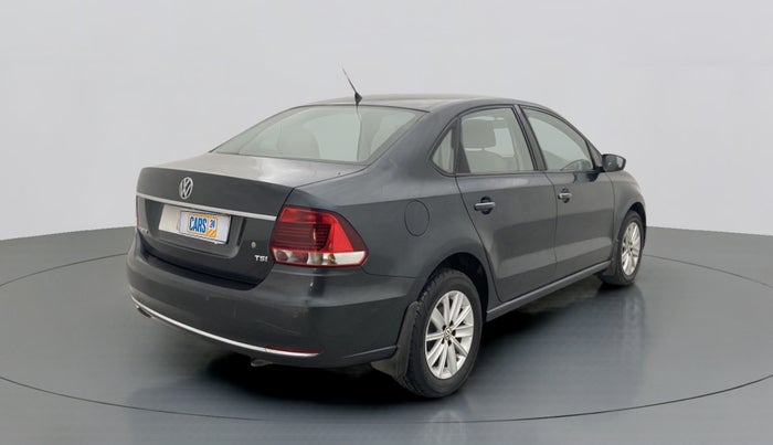 2015 Volkswagen Vento HIGHLINE PETROL AT, Petrol, Automatic, 80,629 km, Right Back Diagonal