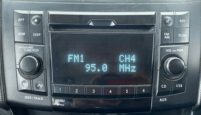 2012 Maruti Swift ZXI, Petrol, Manual, 93,801 km, Infotainment System