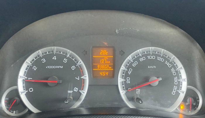 2012 Maruti Swift ZXI, Petrol, Manual, 93,801 km, Odometer Image