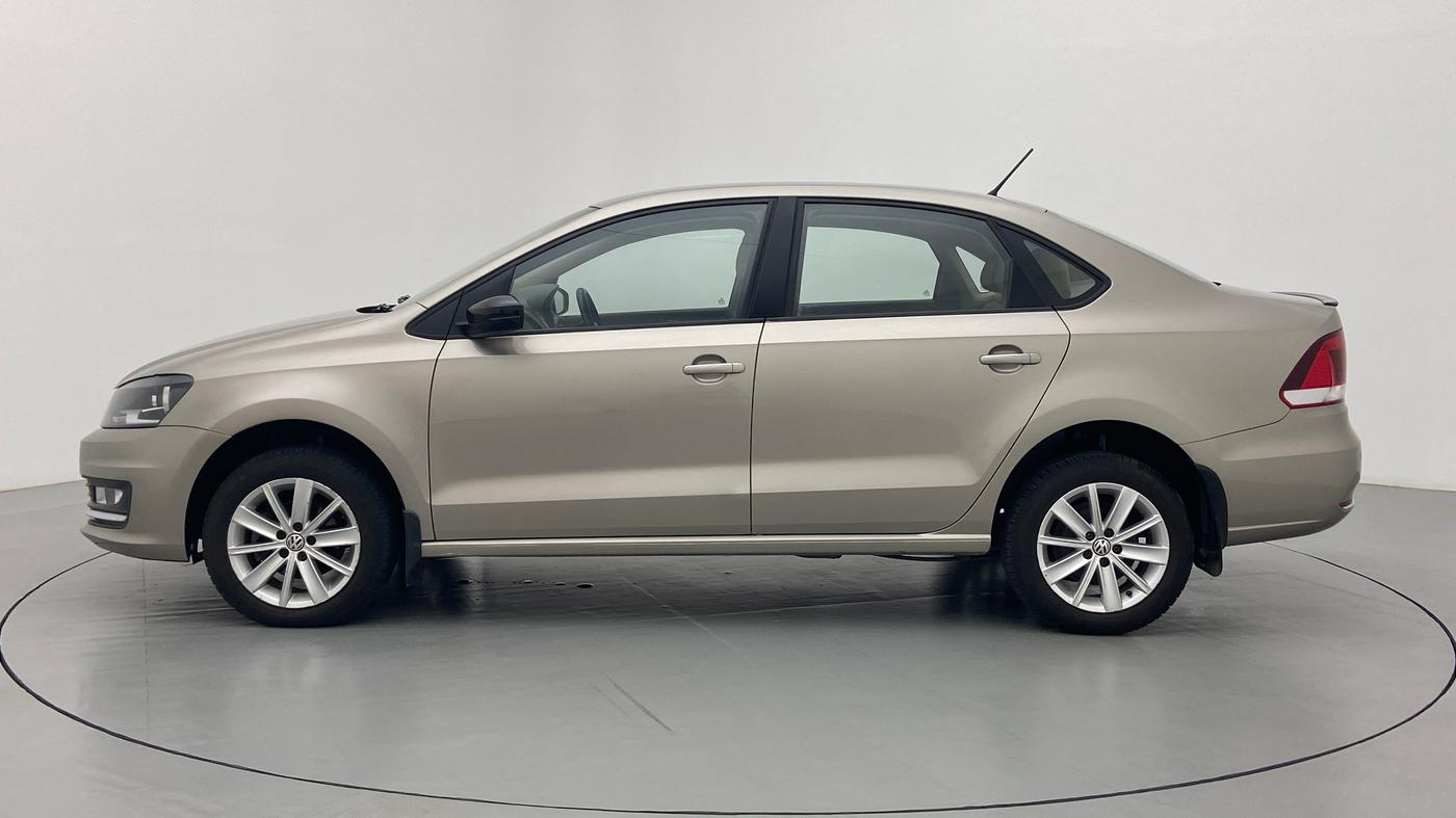 2017 Volkswagen Vento HIGHLINE TDI AT, Diesel, Automatic, 96,234 km, Left Side View