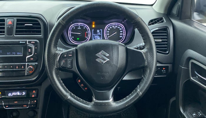 2019 Maruti Vitara Brezza ZDI AMT, Diesel, Automatic, 41,698 km, Steering Wheel Close Up