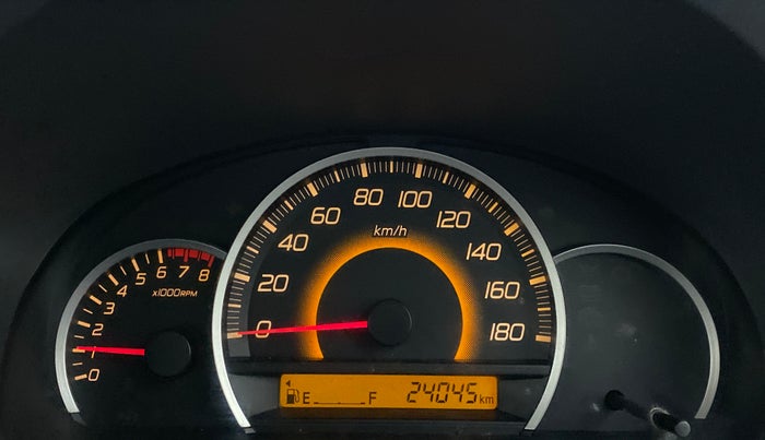 2012 Maruti Wagon R 1.0 VXI, Petrol, Manual, 24,045 km, Odometer Image