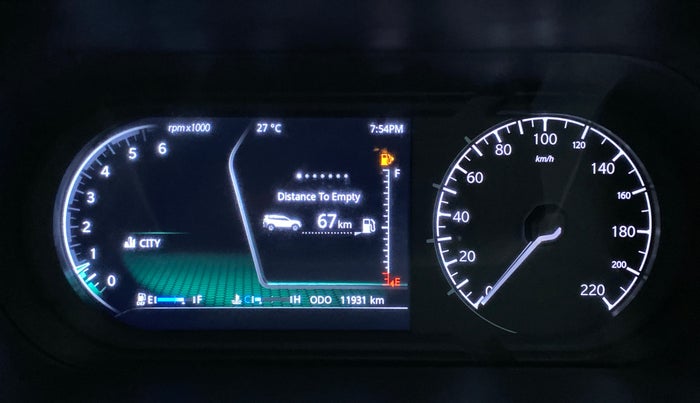 2021 Tata Safari XZ, Diesel, Manual, 11,931 km, Odometer Image
