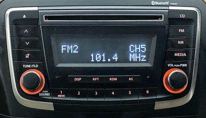2020 Maruti Ciaz SIGMA 1.5 SHVS MT  PETROL, Petrol, Manual, 20,675 km, Infotainment System