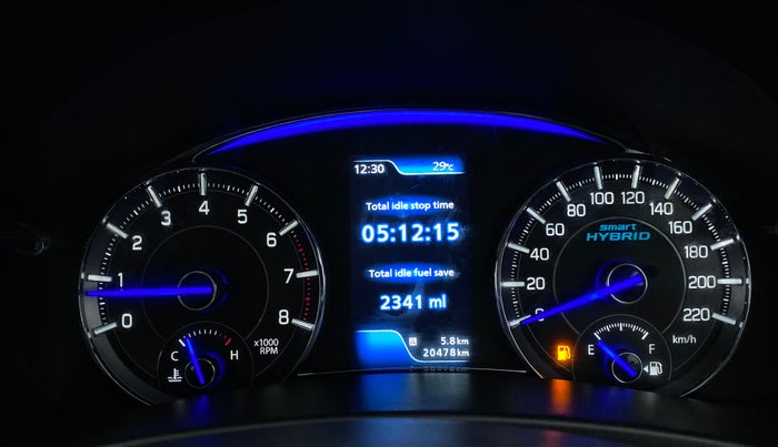 2020 Maruti Ciaz SIGMA 1.5 SHVS MT  PETROL, Petrol, Manual, 20,675 km, Odometer Image