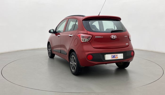 2017 Hyundai Grand i10 ASTA 1.2 KAPPA VTVT, Petrol, Manual, 45,356 km, Left Back Diagonal