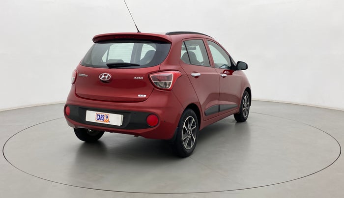 2017 Hyundai Grand i10 ASTA 1.2 KAPPA VTVT, Petrol, Manual, 45,356 km, Right Back Diagonal