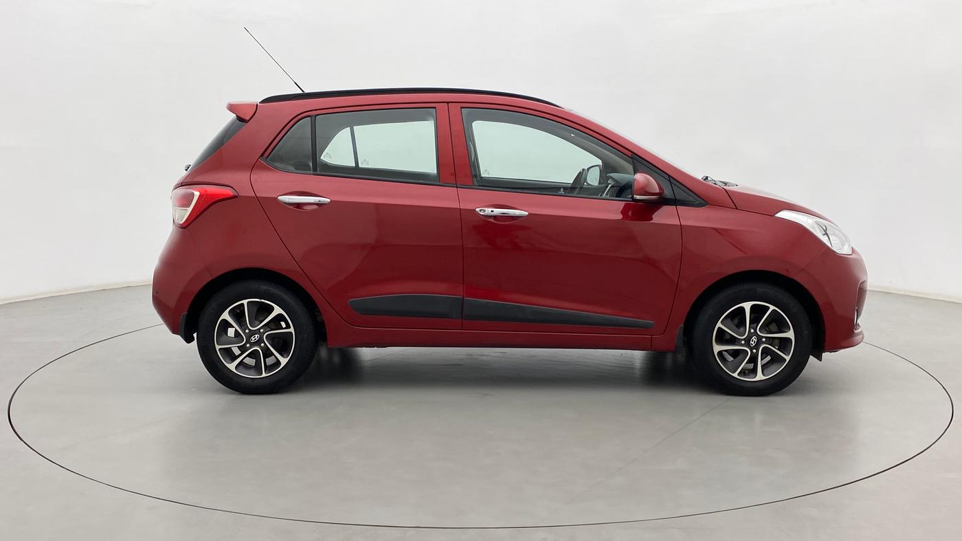 2017 Hyundai Grand i10 ASTA 1.2 KAPPA VTVT, Petrol, Manual, 45,356 km, Right Side View