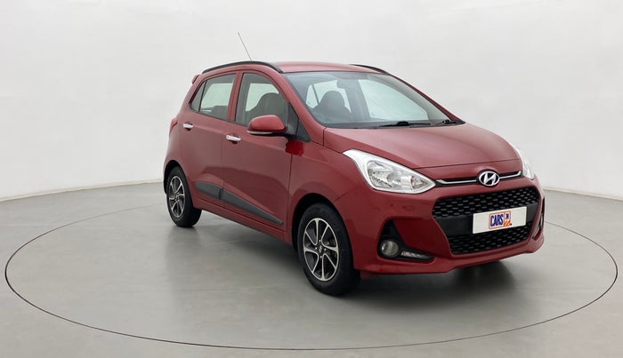 2017 Hyundai Grand i10 ASTA 1.2 KAPPA VTVT, Petrol, Manual, 45,356 km, Right Front Diagonal