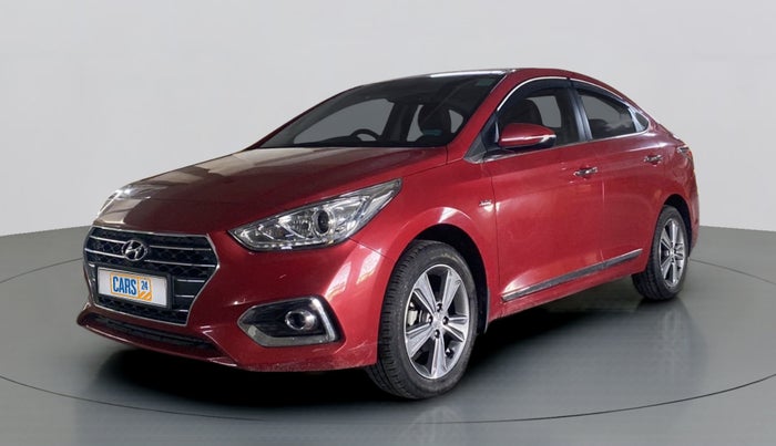 2019 Hyundai Verna 1.6 VTVT SX + AT, Petrol, Automatic, 15,434 km, Left Front Diagonal