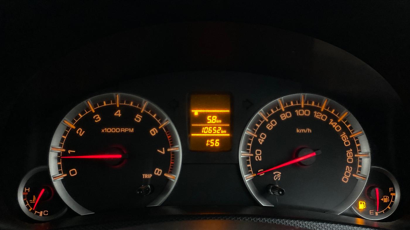 2017 Maruti Swift Dzire VXI (O), Petrol, Manual, 10,651 km, Odometer Image