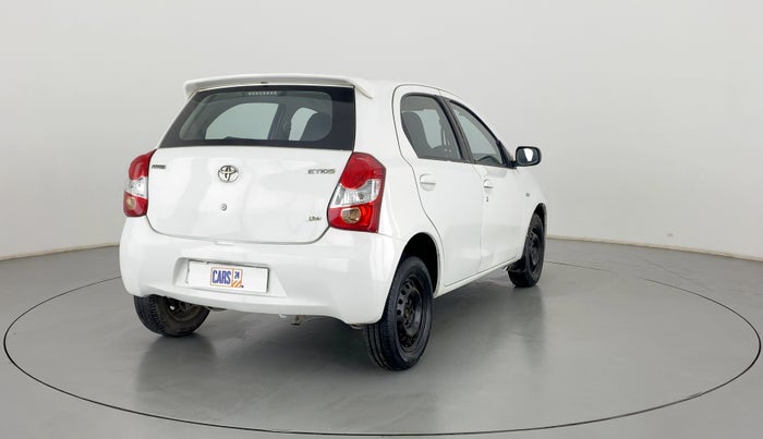 2012 Toyota Etios Liva G SP, Petrol, Manual, 72,731 km, Right Back Diagonal