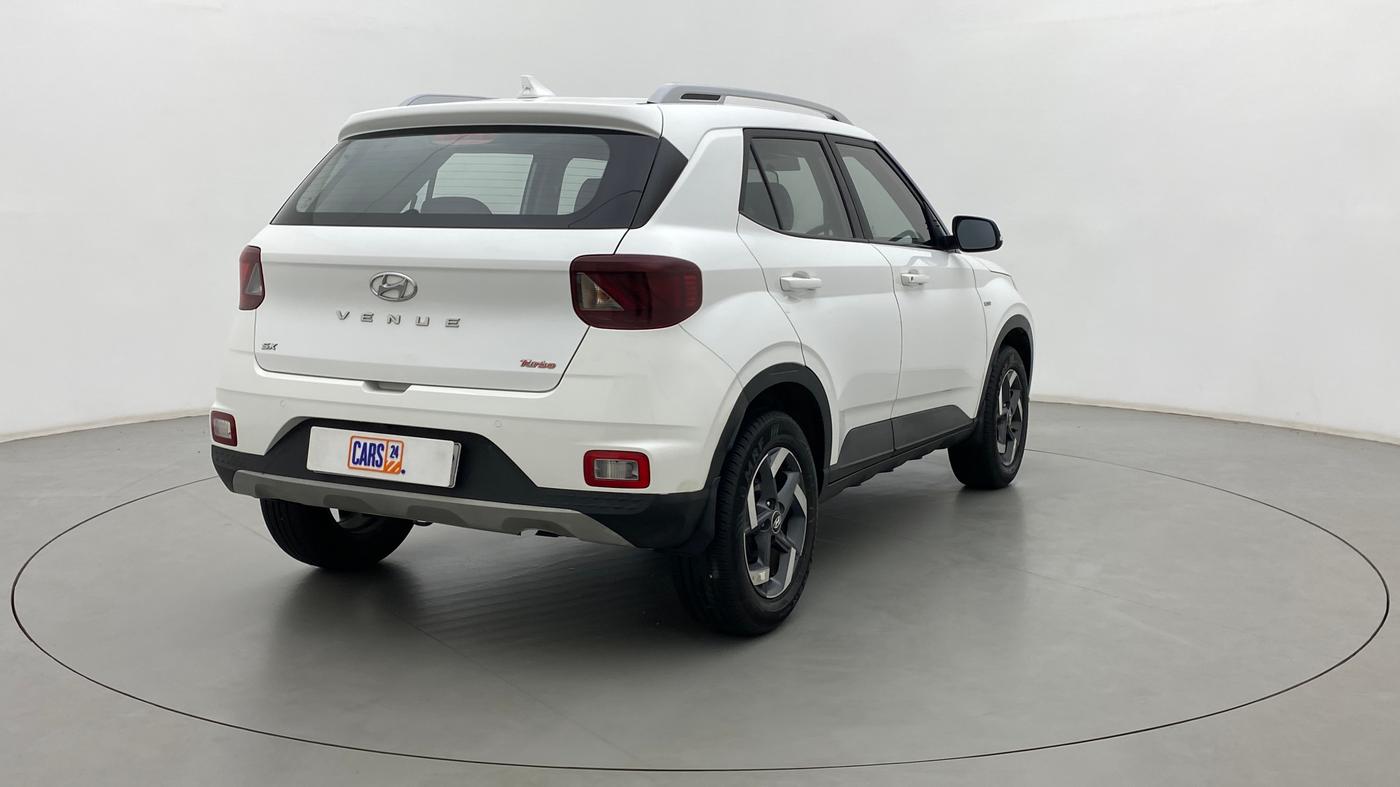 2021 Hyundai VENUE SX 1.0 TURBO IMT, Petrol, Manual, 15,242 km, Right Back Diagonal