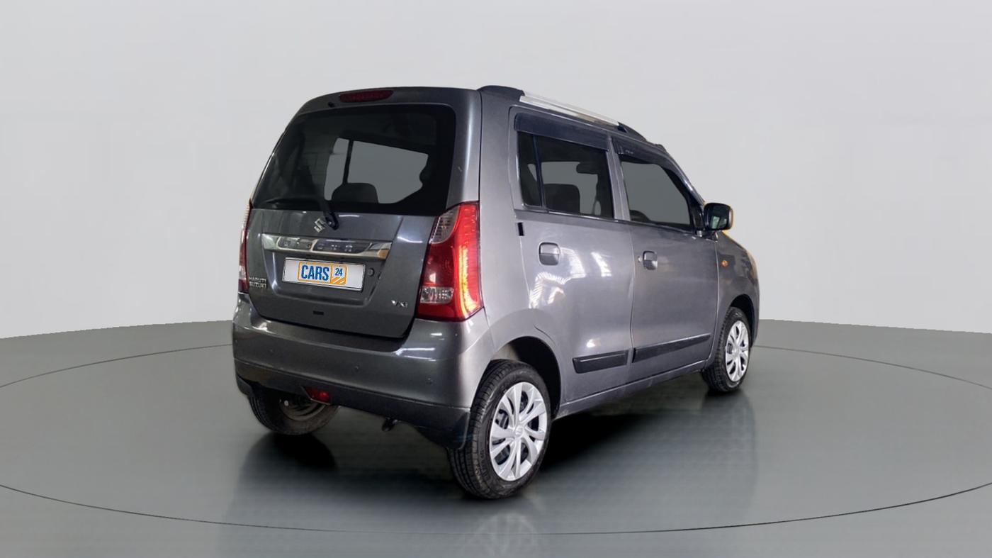2015 Maruti Wagon R 1.0 VXI, Petrol, Manual, 45,039 km, Right Back Diagonal