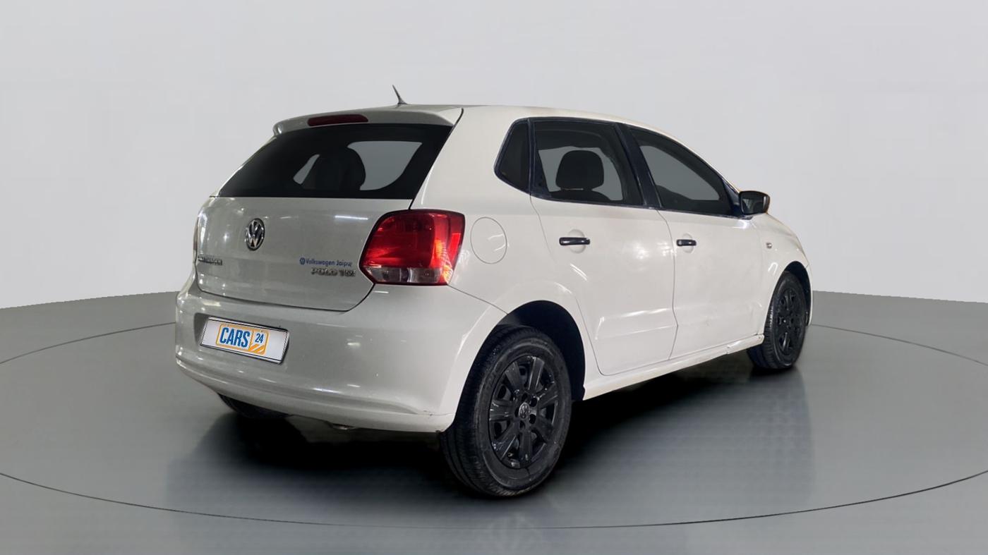 2012 Volkswagen Polo TRENDLINE 1.2L DIESEL, Diesel, Manual, 95,270 km, Right Back Diagonal