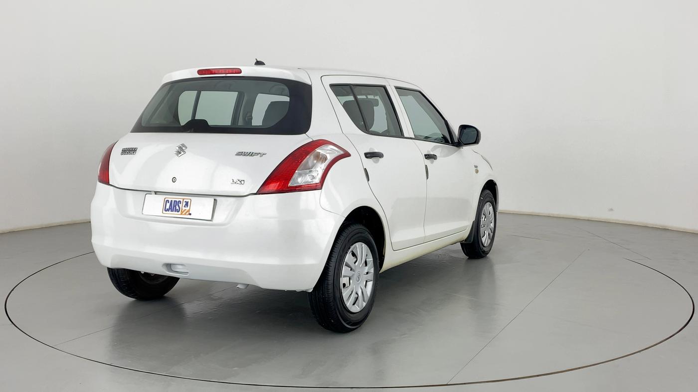 2011 Maruti Swift LXI, Petrol, Manual, 48,857 km, Right Back Diagonal