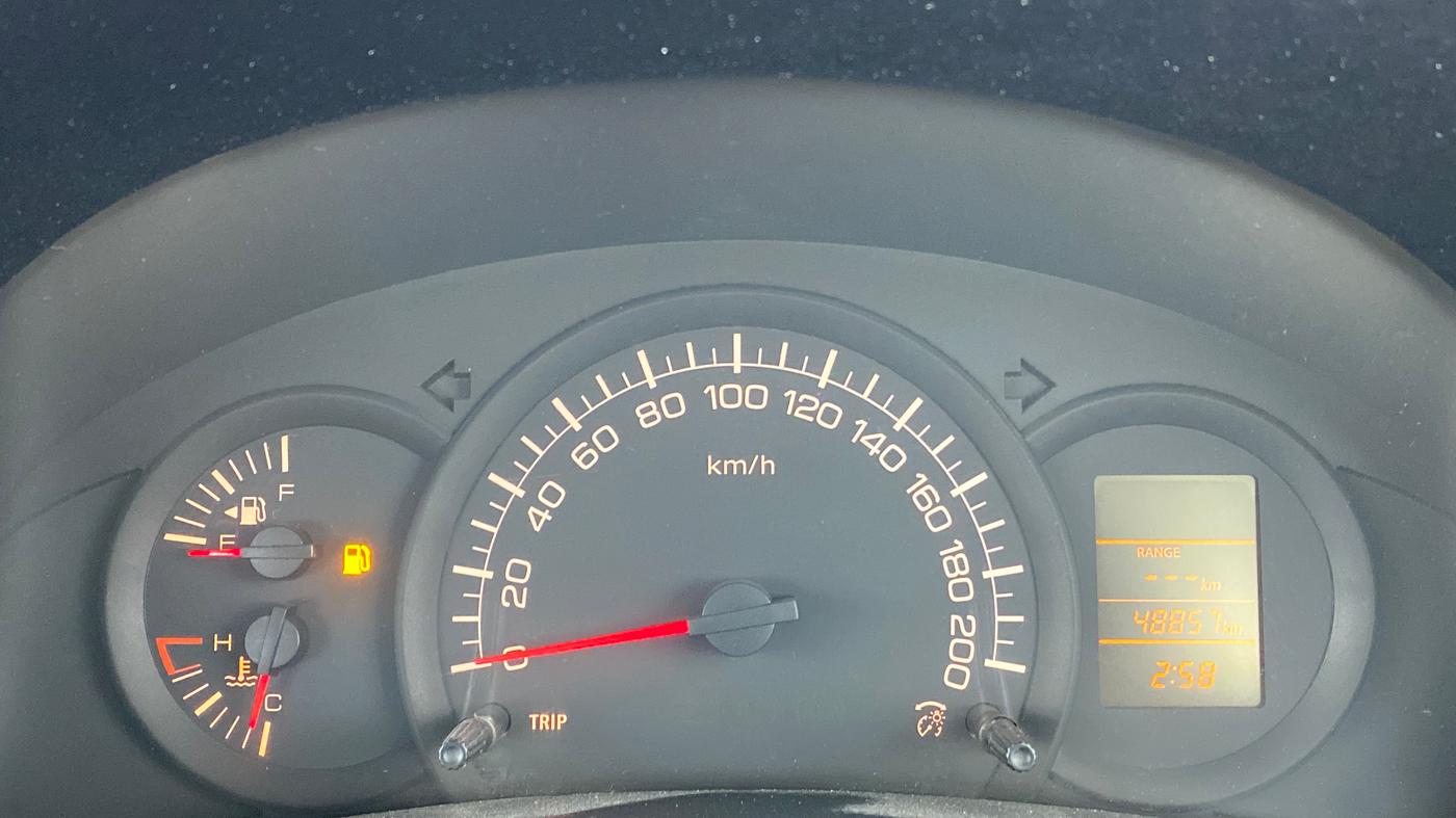 2011 Maruti Swift LXI, Petrol, Manual, 48,857 km, Odometer Image