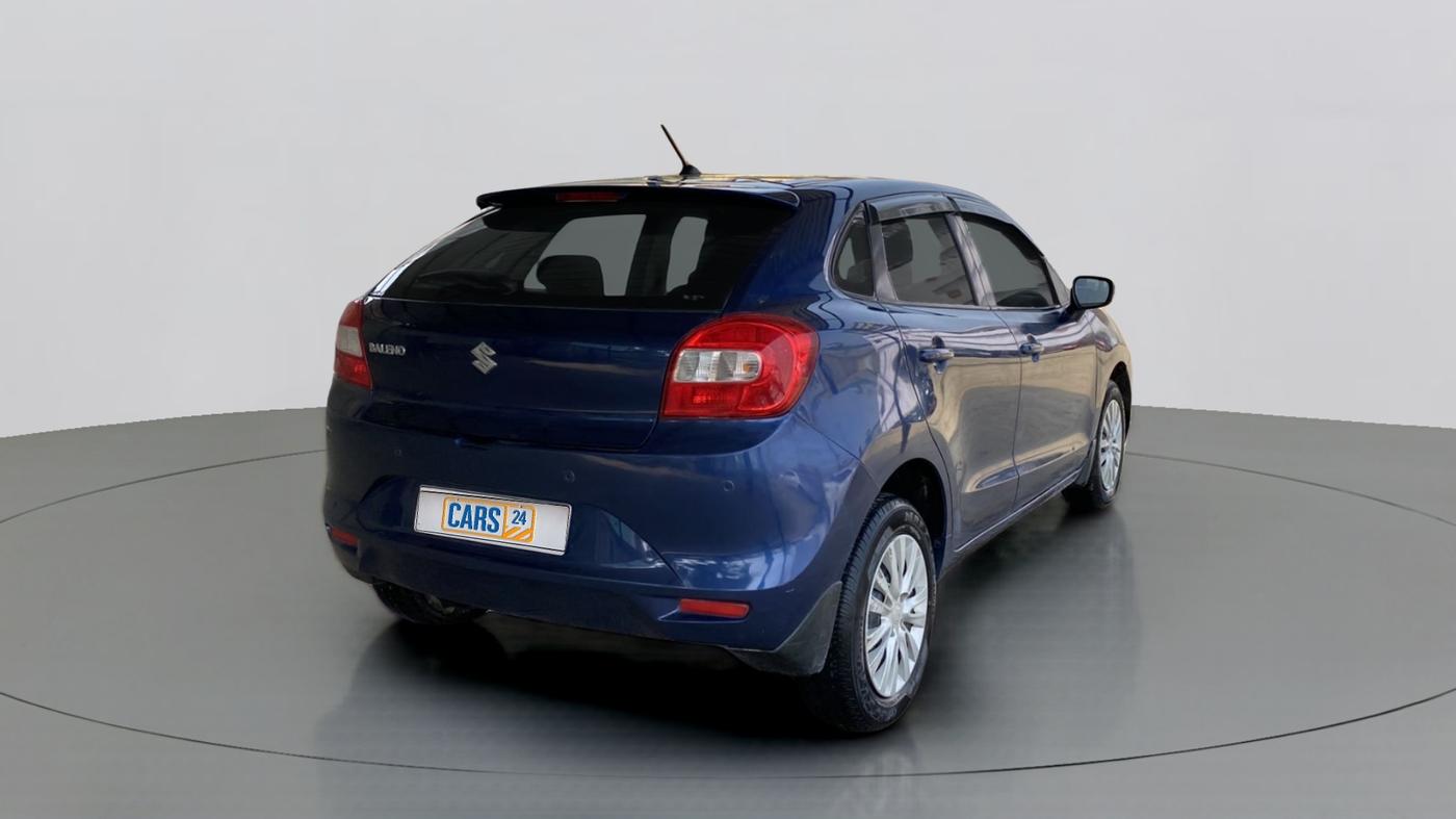 2019 Maruti Baleno DELTA PETROL 1.2, Petrol, Manual, 57,787 km, Right Back Diagonal