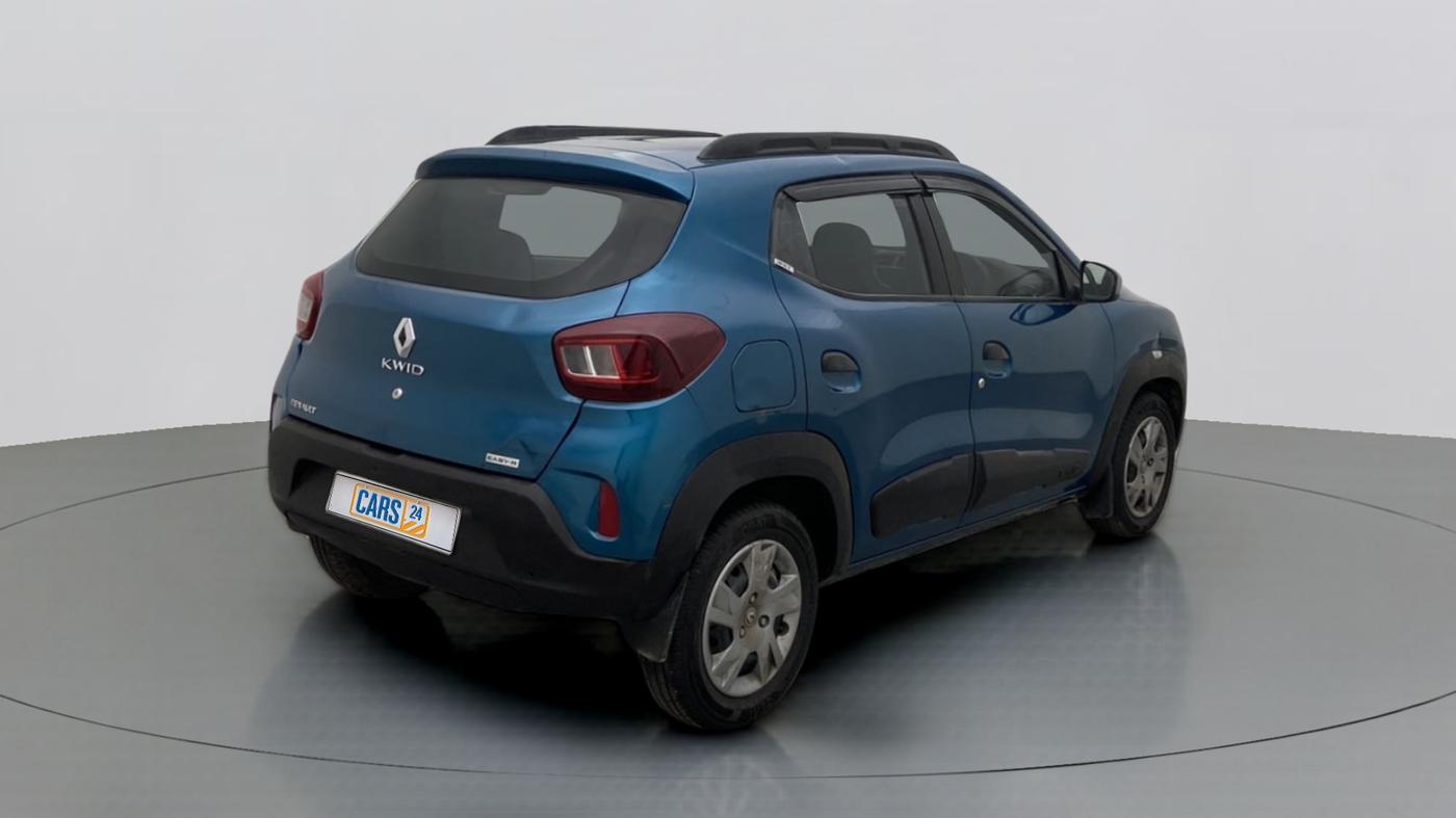 2021 Renault Kwid RXT 1.0 AMT (O), Petrol, Automatic, 28,118 km, Right Back Diagonal