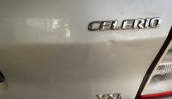 2015 Maruti Celerio VXI, Petrol, Manual, 69,976 km, Dicky (Boot door) - Minor scratches