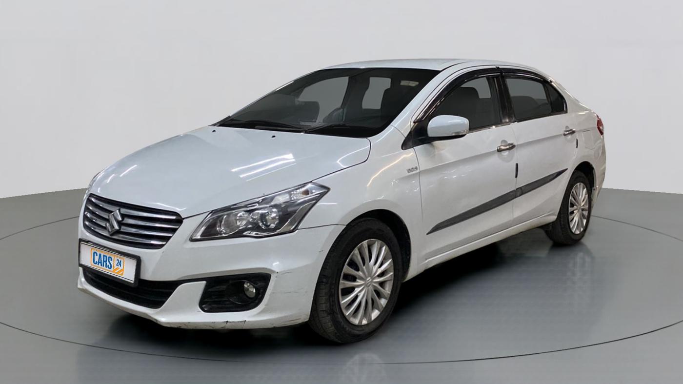 2017 Maruti Ciaz VDI+ SHVS, Diesel, Manual, 57,330 km, Left Front Diagonal