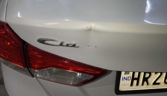 2017 Maruti Ciaz VDI+ SHVS, Diesel, Manual, 57,330 km, Dicky (Boot door) - Slightly dented