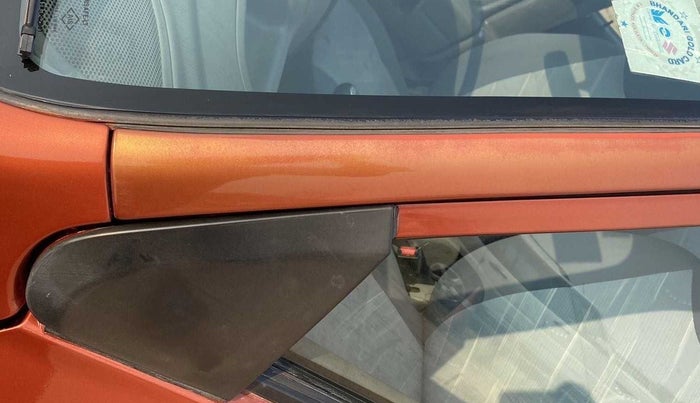 2011 Maruti Alto K10 LXI, Petrol, Manual, 42,792 km, Left A pillar - Paint is slightly faded