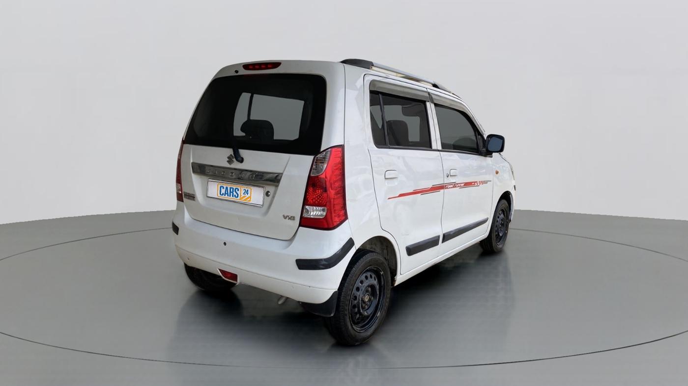 2016 Maruti Wagon R 1.0 VXI, Petrol, Manual, 64,773 km, Right Back Diagonal