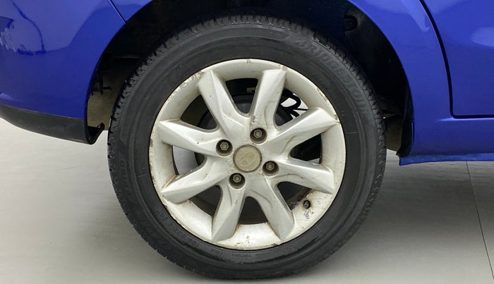2014 Tata Zest XT RT, Petrol, Manual, 55,368 km, Right Rear Wheel