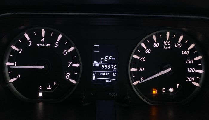 2014 Tata Zest XT RT, Petrol, Manual, 55,368 km, Odometer Image