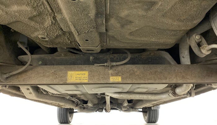 2014 Tata Zest XT RT, Petrol, Manual, 55,368 km, Rear Underbody