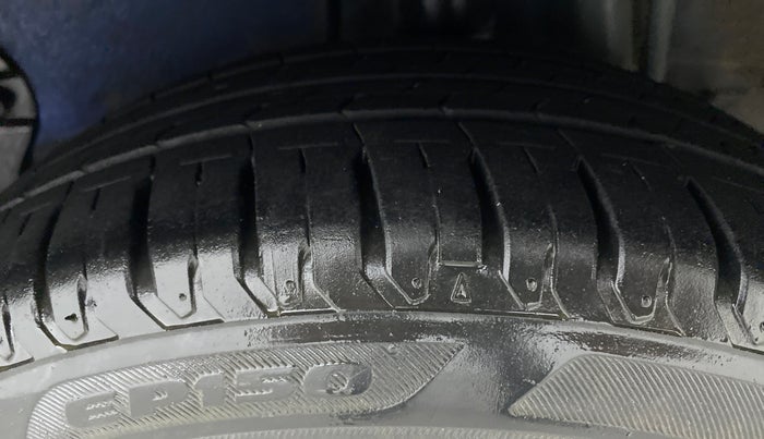 2014 Tata Zest XT RT, Petrol, Manual, 55,368 km, Left Rear Tyre Tread