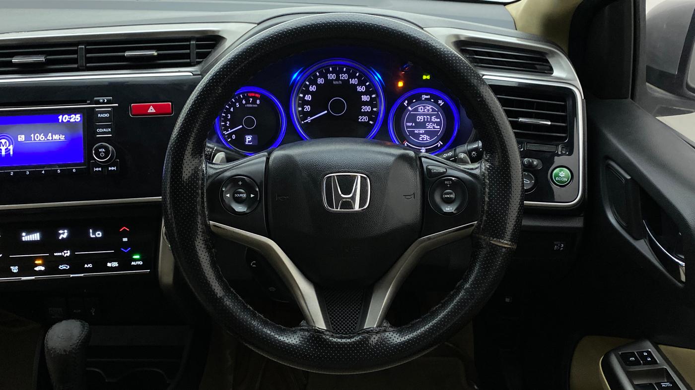 2014 Honda City 1.5L I-VTEC VX CVT, Petrol, Automatic, 97,716 km, Steering Wheel Close Up